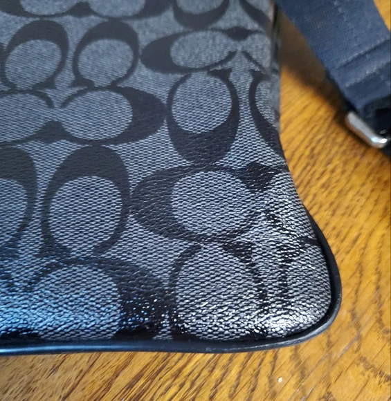 Black Coach Crossbody - Picture 4 of 10